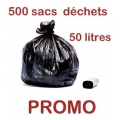 Sacs à déchets 50 Litres